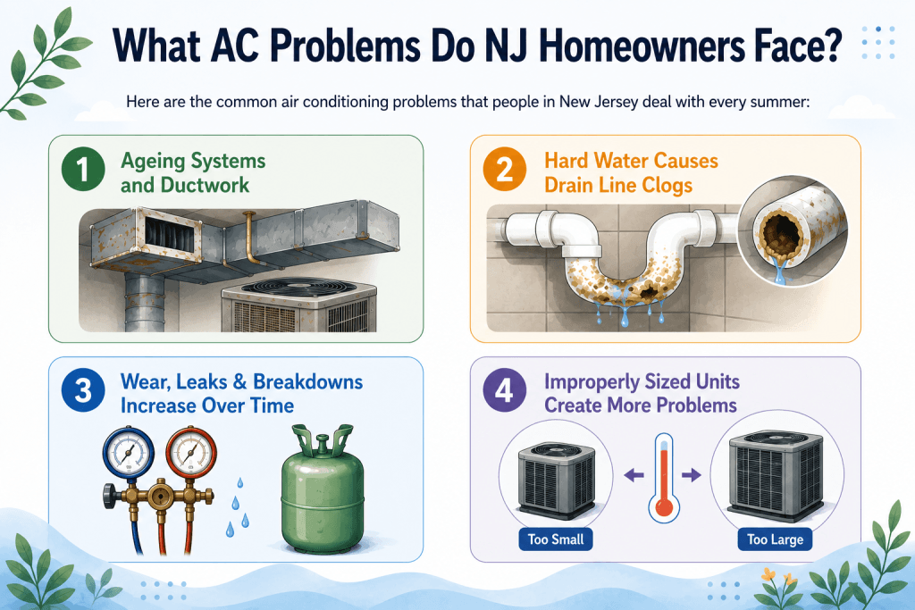 What AC Problems Do NJ Homeowners Face