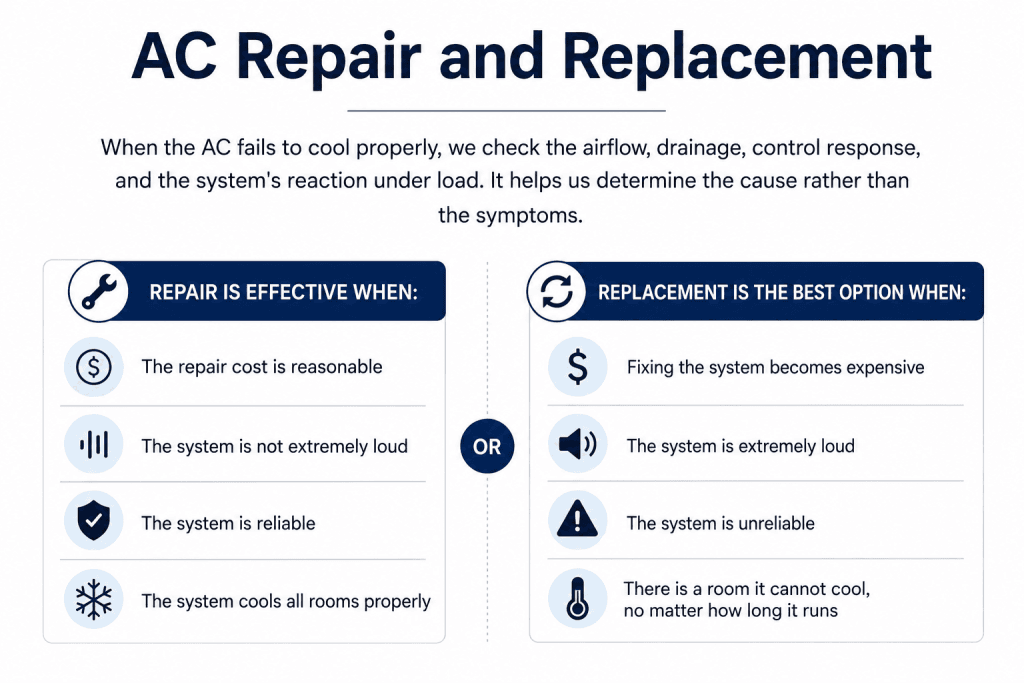 AC Repair and Replacement